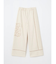 カットワークコットンツイルワイドパンツ