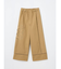 カットワークコットンツイルワイドパンツ