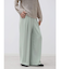 タックワイドイージーパンツ