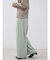 タックワイドイージーパンツ