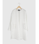 フリルポケットノーカラーコート