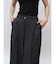 ベルト付プレスワイドパンツ