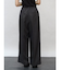ベルト付プレスワイドパンツ