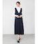 パールポケットプリーツジャンパースカート