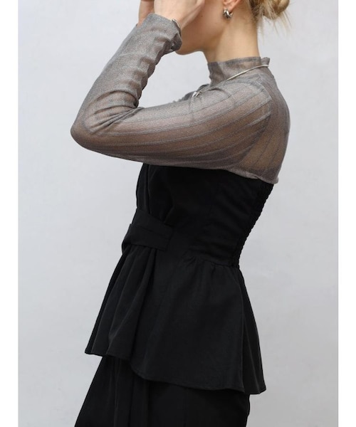 アシメタックビスチェ｜メドックの通販｜&mall（アンドモール）三井