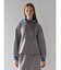 BI-COLOR BONDING HOODIE(GRAY,BLACK)