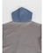 BI-COLOR BONDING HOODIE(GRAY,BLACK)