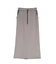 BI-COLOR BONDING SKIRT(GRAY,BLACK)