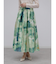 オリジナル転写プリントギャザースカート