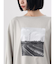 フォトプリントロングスリーブTシャツ