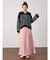 セミフレアスウェットスカート
