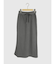 セミフレアスウェットスカート