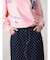 ドットデニムスカート