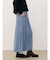 サイドタックセミフレアスカート