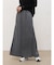 サイドタックセミフレアスカート