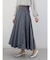 ラップフレアスカート