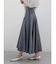 ラップフレアスカート