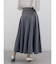 ラップフレアスカート