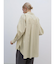 コットンタフタオーバーシャツ