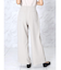 クレープストレッチワイドパンツ