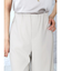 クレープストレッチワイドパンツ