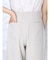 クレープストレッチワイドパンツ