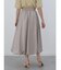 サテンギャザーバルーンスカート