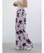 フラワーペイントパンツ