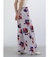 フラワーペイントパンツ