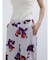 フラワーペイントパンツ