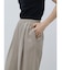 フィブリルキュプラレーヨンワイドパンツ