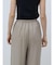 フィブリルキュプラレーヨンワイドパンツ