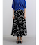 アートプリントスカート