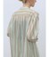 シアーストライプロングシャツワンピース