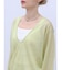スキッパーシアーニットPO（Light green）