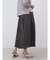 フィブリルレーヨンキュプラギャザースカート