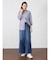 ワイドデニムパンツ