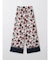 フラワーワイドパンツ