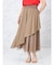 アシメヘムフレアスカート