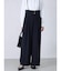 サスペンダーワイドパンツ