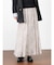 マーブルプリントプリーツスカート