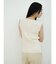Wide rib sleeveless knit pullover