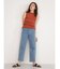 Wide rib sleeveless knit pullover