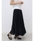 シアーコットンギャザーロングスカート