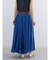 シアーコットンギャザーロングスカート