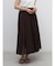 タックフレアロングスカート
