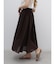 タックフレアロングスカート