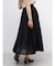 タックフレアロングスカート