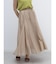 タックフレアロングスカート