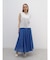 タックフレアロングスカート